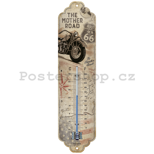 Teploměr - Route 66 (Bike Map)