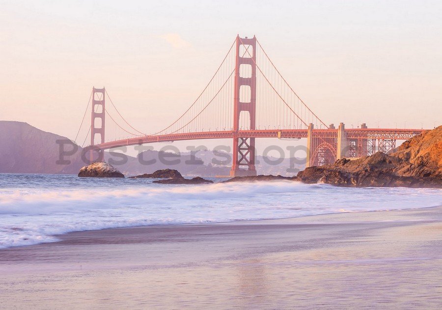 Fototapeta vliesová: Golden Gate Bridge (4) - 254x368 cm