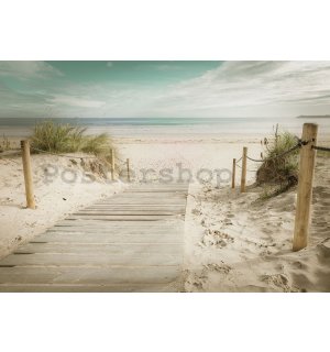Fototapeta vliesová: Cesta na pláž (10) - 184x254 cm