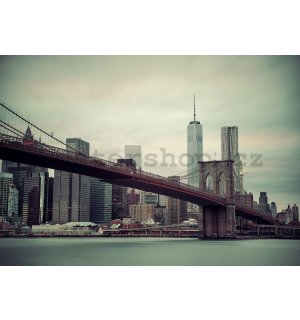 Fototapeta vliesová: Brooklyn Bridge (2) - 184x254 cm
