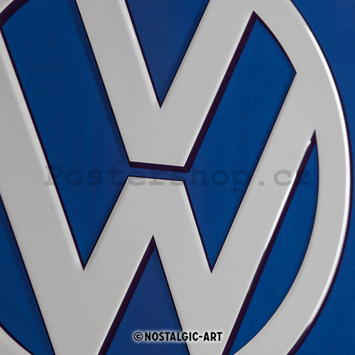 Plechová cedule – Volkswagen Parking Only