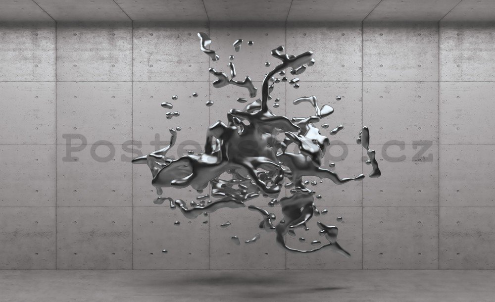 Fototapeta vliesová: Abstrakce splash (3) - 254x368 cm