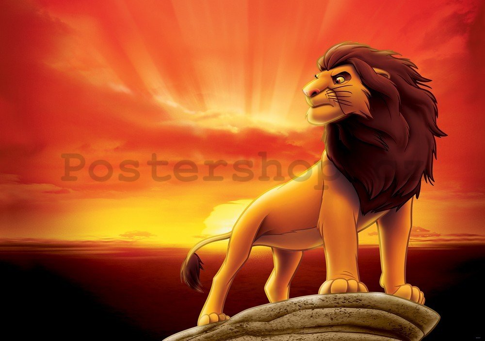 Fototapeta: Lví král (1) - 104x152,5 cm