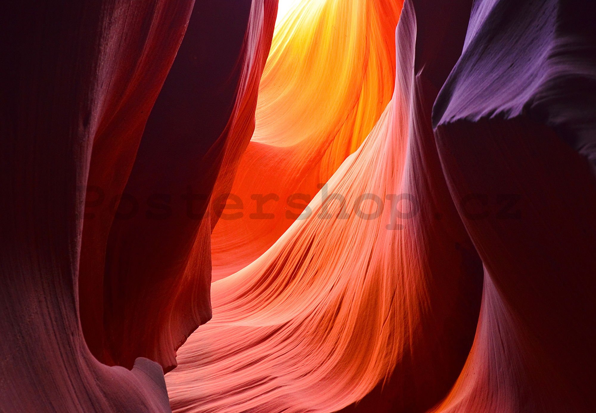 Fototapeta: Antelope Canyon (2) - 184x254 cm