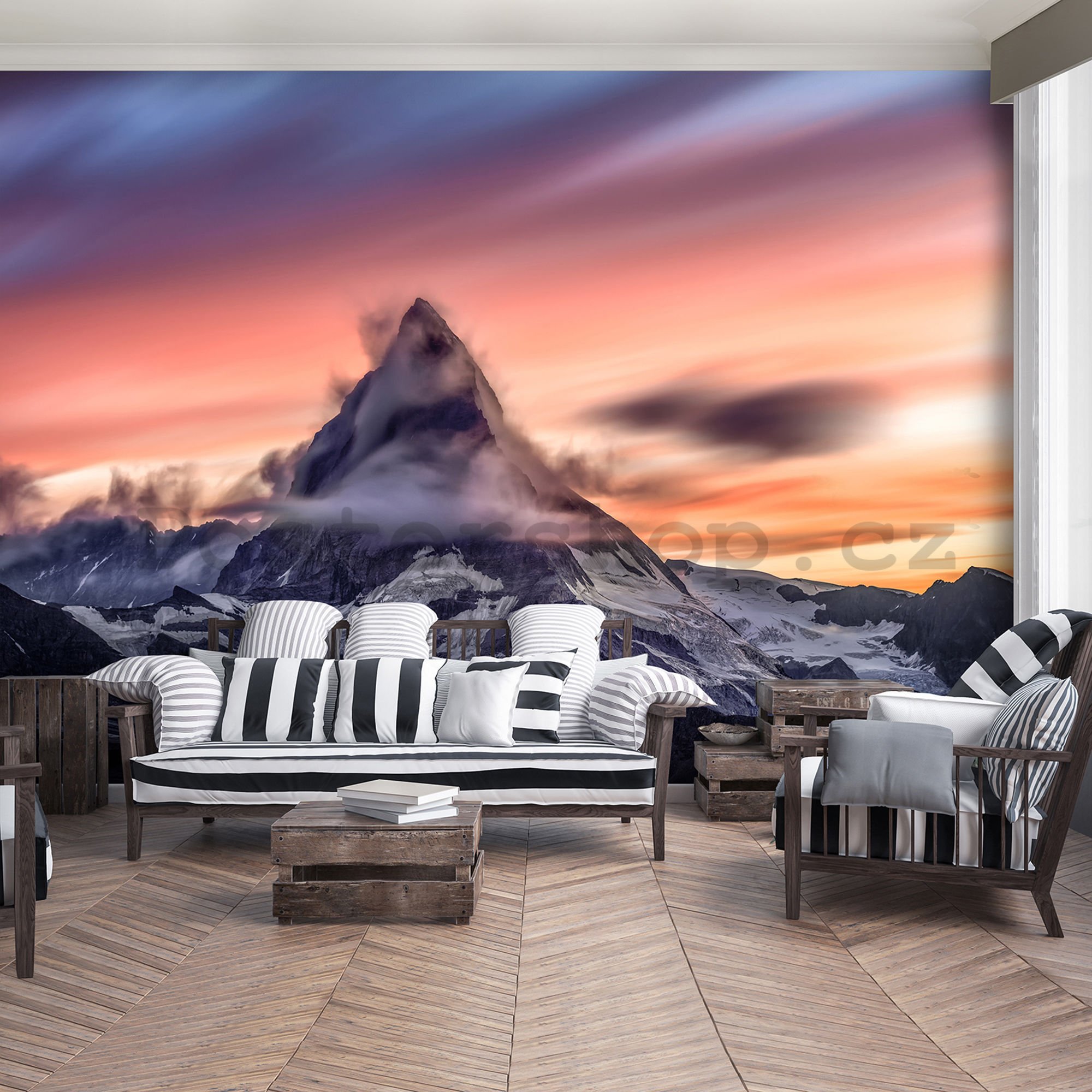 Fototapeta: Matterhorn (1) - 184x254 cm