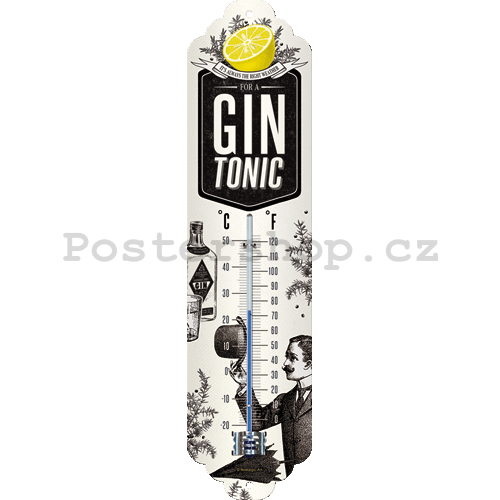Teploměr - Gin Tonic
