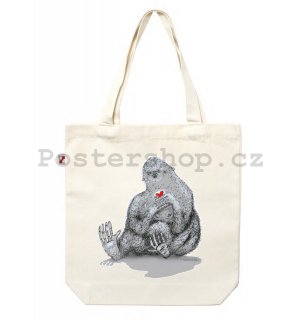 Plátěná taška - Opice