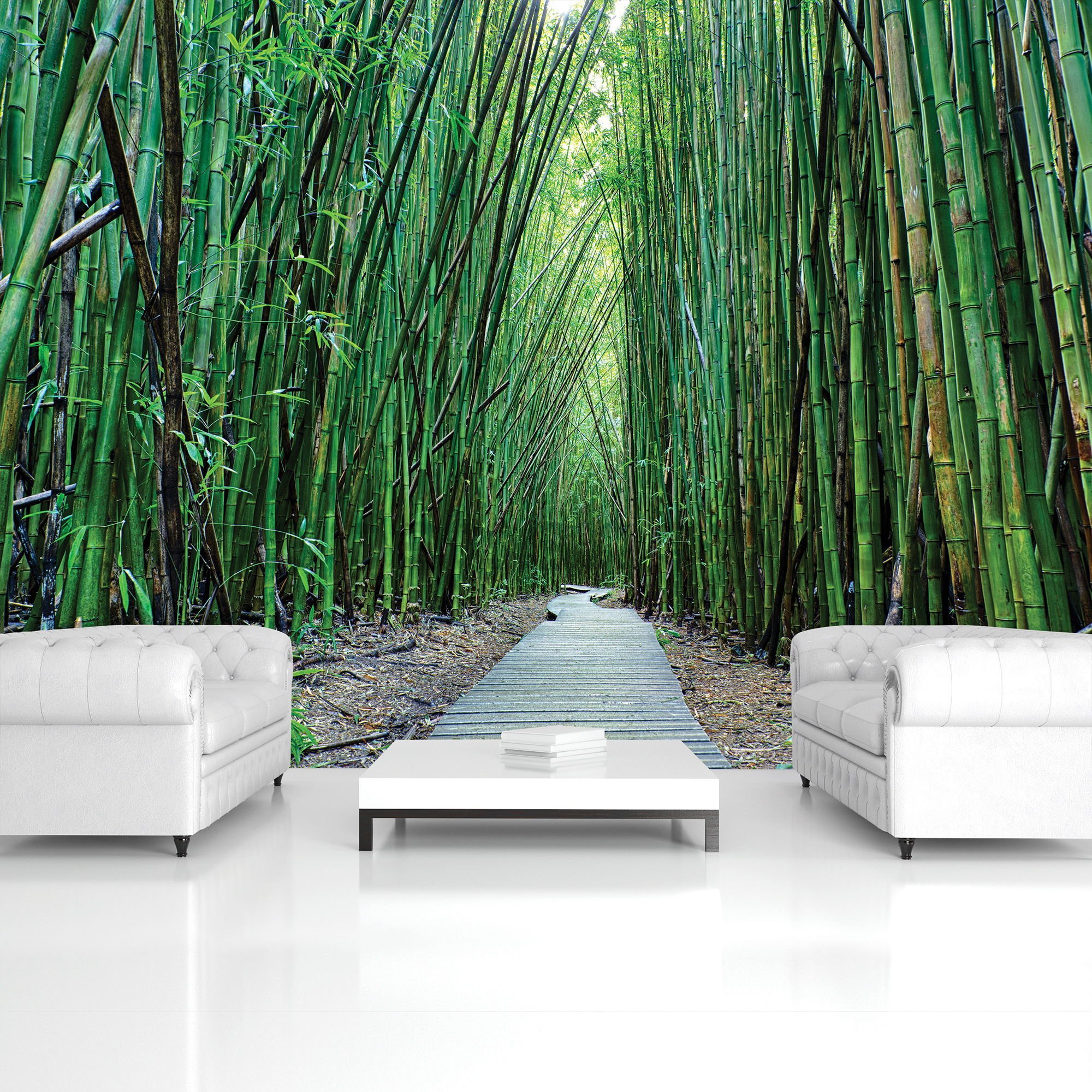 Fototapeta vliesová: Les bambusu (2) - 254x368 cm