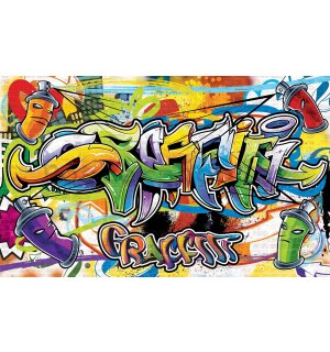 Fototapeta vliesová: Graffiti (2) - 416x254 cm