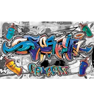 Fototapeta vliesová: Graffiti (9) - 416x254 cm