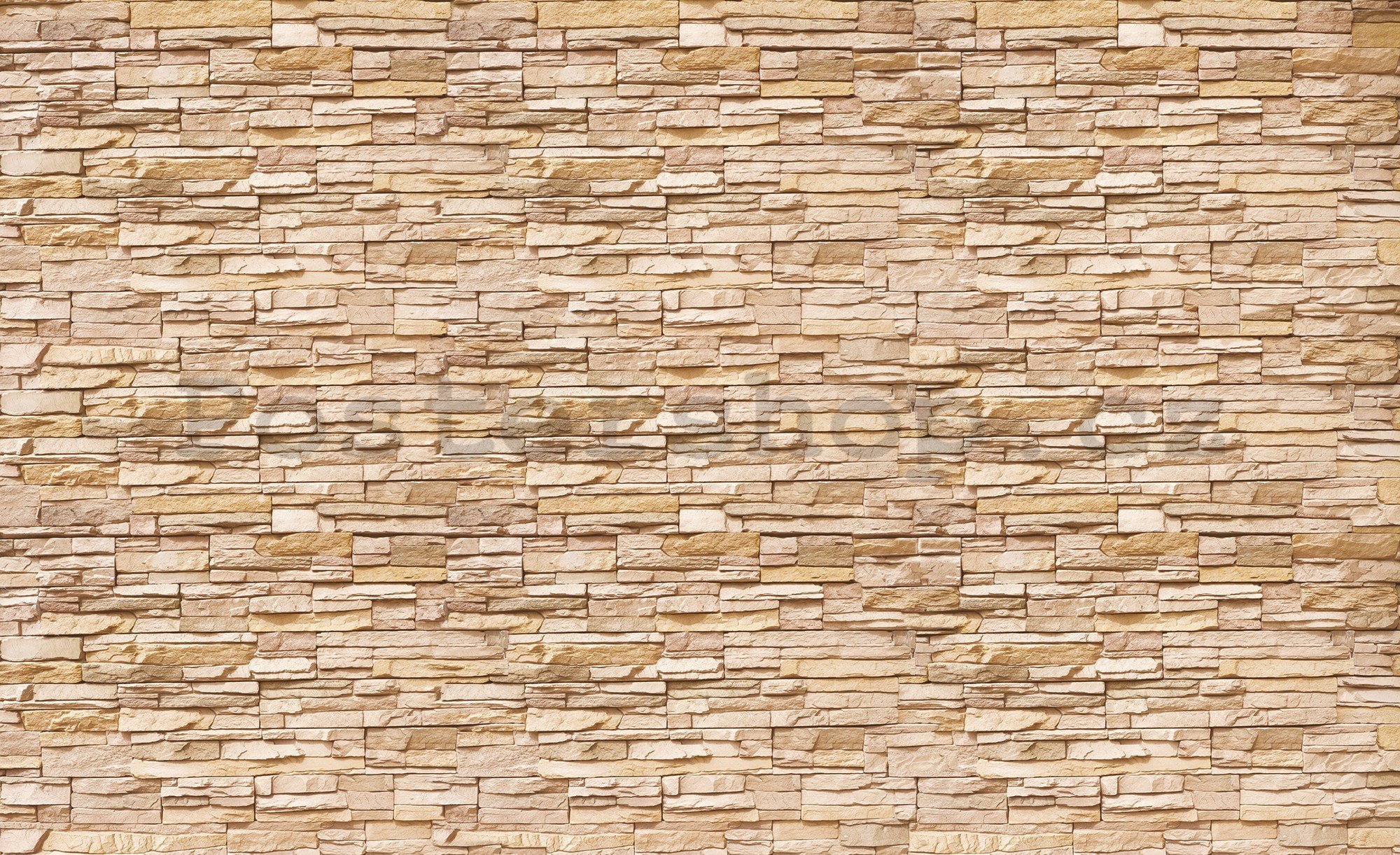 Fototapeta vliesová: Kamenná zeď (2) - 416x254 cm