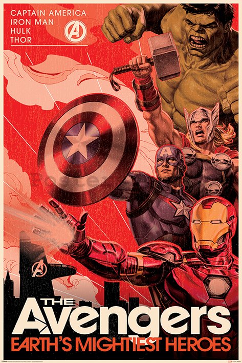 Plakát - Avengers (Golden Age)