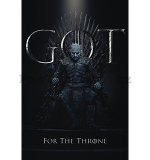 Plakát - Game of Thrones (The Night King For the Throne)