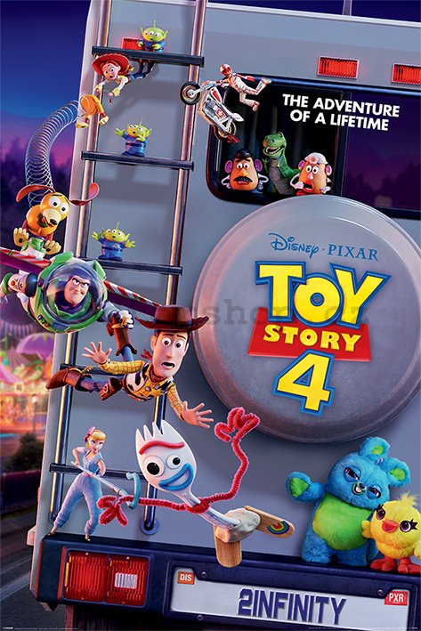 Plakát - Toy Story 4: Příběh hraček (Adventure of a Lifetime)