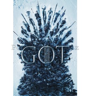 Plakát - Game of Thrones (Throne of the Dead)