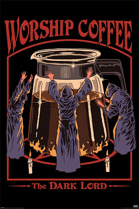 Plakát - Workship Coffee, Steven Rhodes
