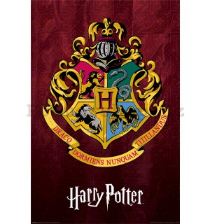 Plakát - Harry Potter (Hogwarts School Crest)