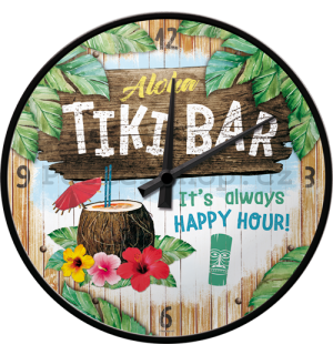 Nástěnné hodiny - Tiki Bar