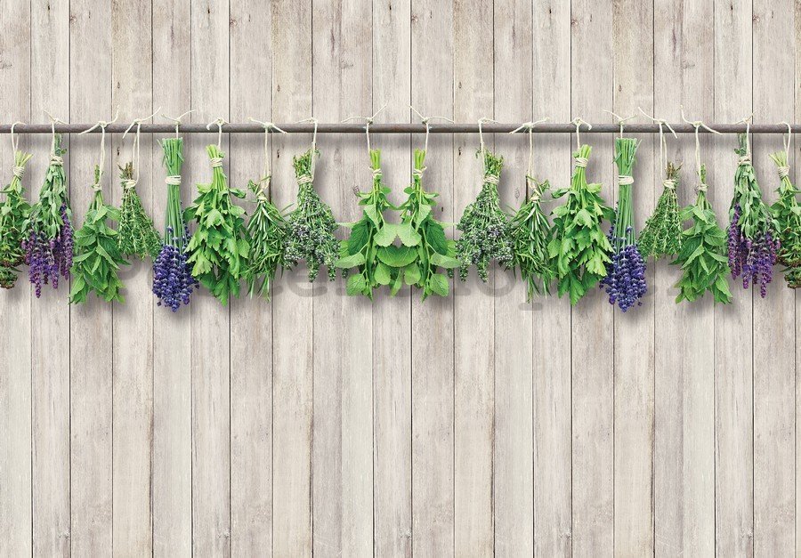 Obraz na plátně: Levandule a bylinky - 75x100 cm