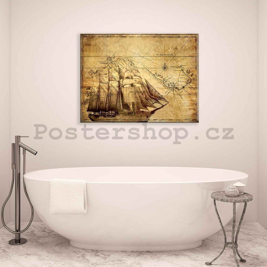 Obraz na plátně: Loď (1) - 75x100 cm