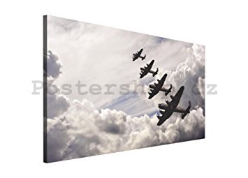 Obraz na plátně: Eskadra bombardérů - 75x100 cm
