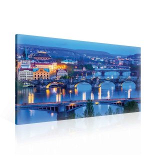 Obraz na plátně: Praha (3) - 75x100 cm