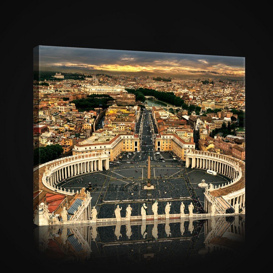 Obraz na plátně: Vatikán - 75x100 cm