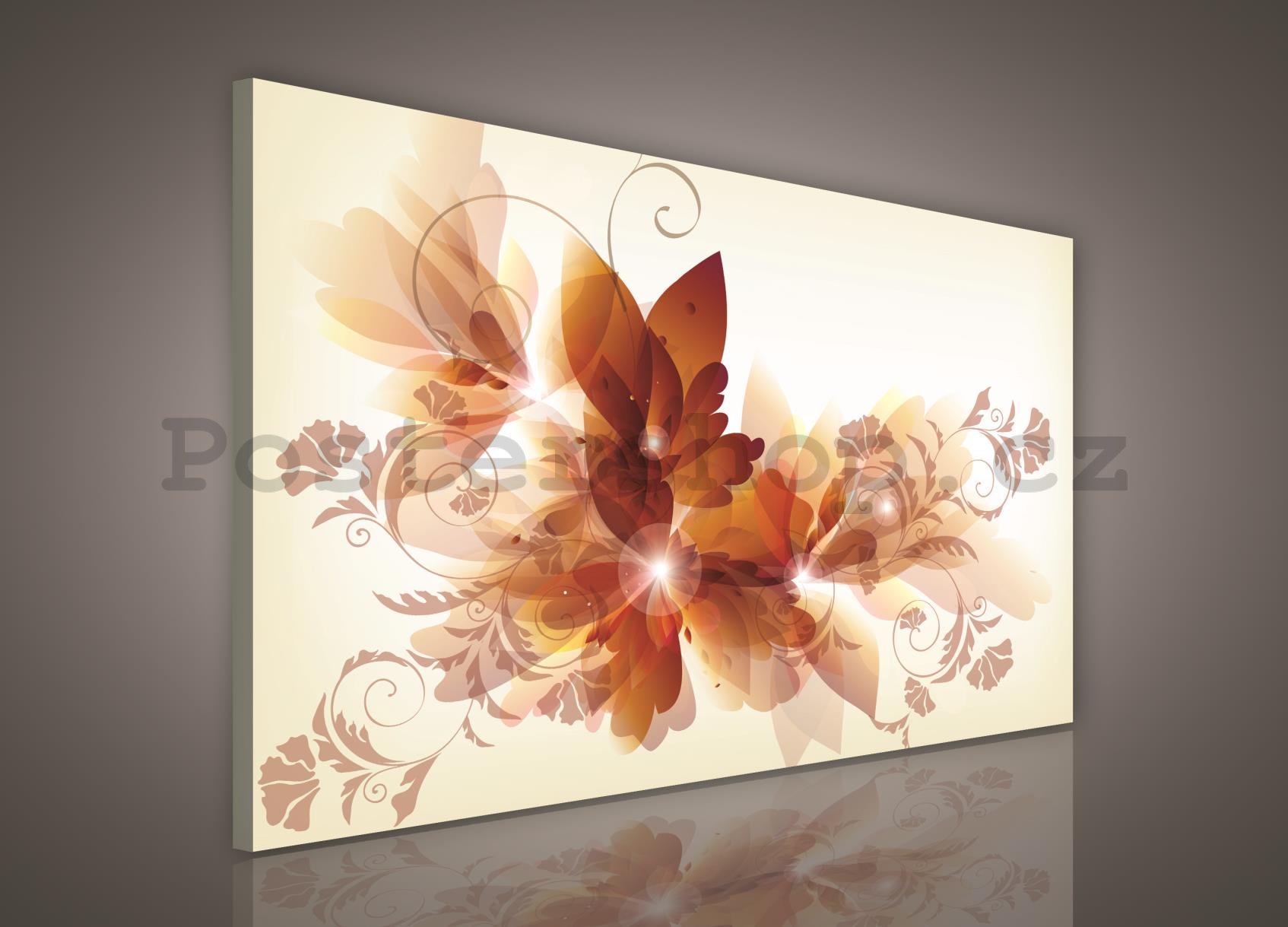 Obraz na plátně: Barevné květiny (4) - 75x100 cm