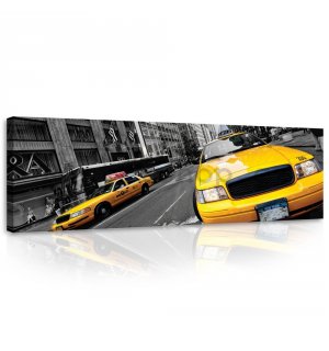 Obraz na plátně:  Manhattan Taxi (2) - 145x45 cm
