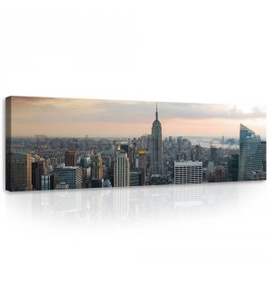 Obraz na plátně: Manhattan - 145x45 cm