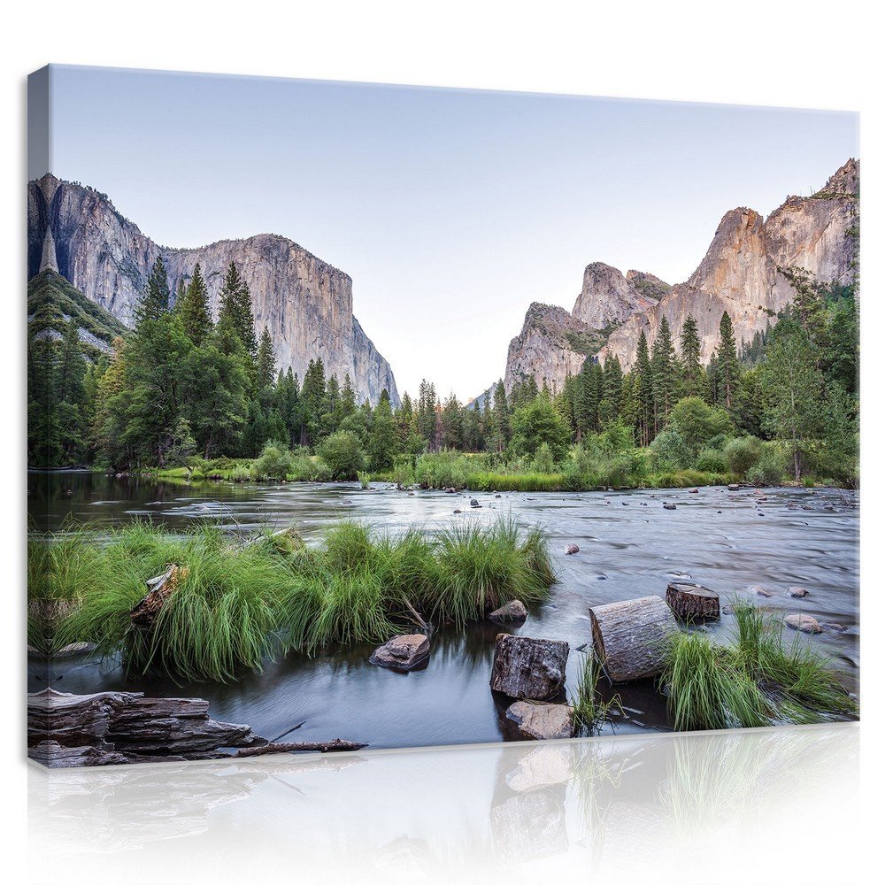 Obraz na plátně: Yosemite Valley - 75x100 cm