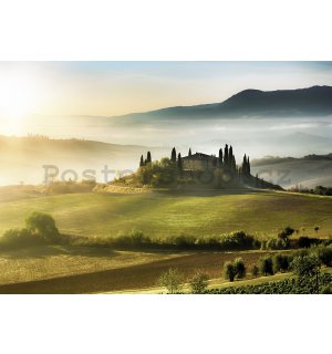 Fototapeta: Tuscany Hill - 184x254 cm