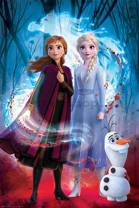Plakát - Frozen 2, Ledové království 2 (Guiding Spirit)
