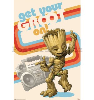 Plakát - Guardians Of The Galaxy (Get Your Groot On)