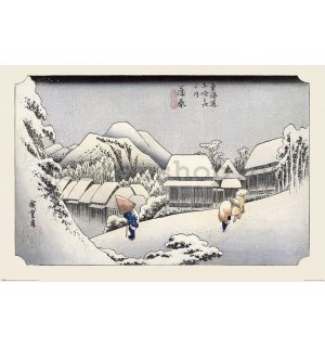 Plakát - Hiroshige (Kambara)