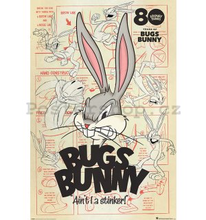 Plakát - Looney Tunes (Bugs Bunny Aint I A Stinker)