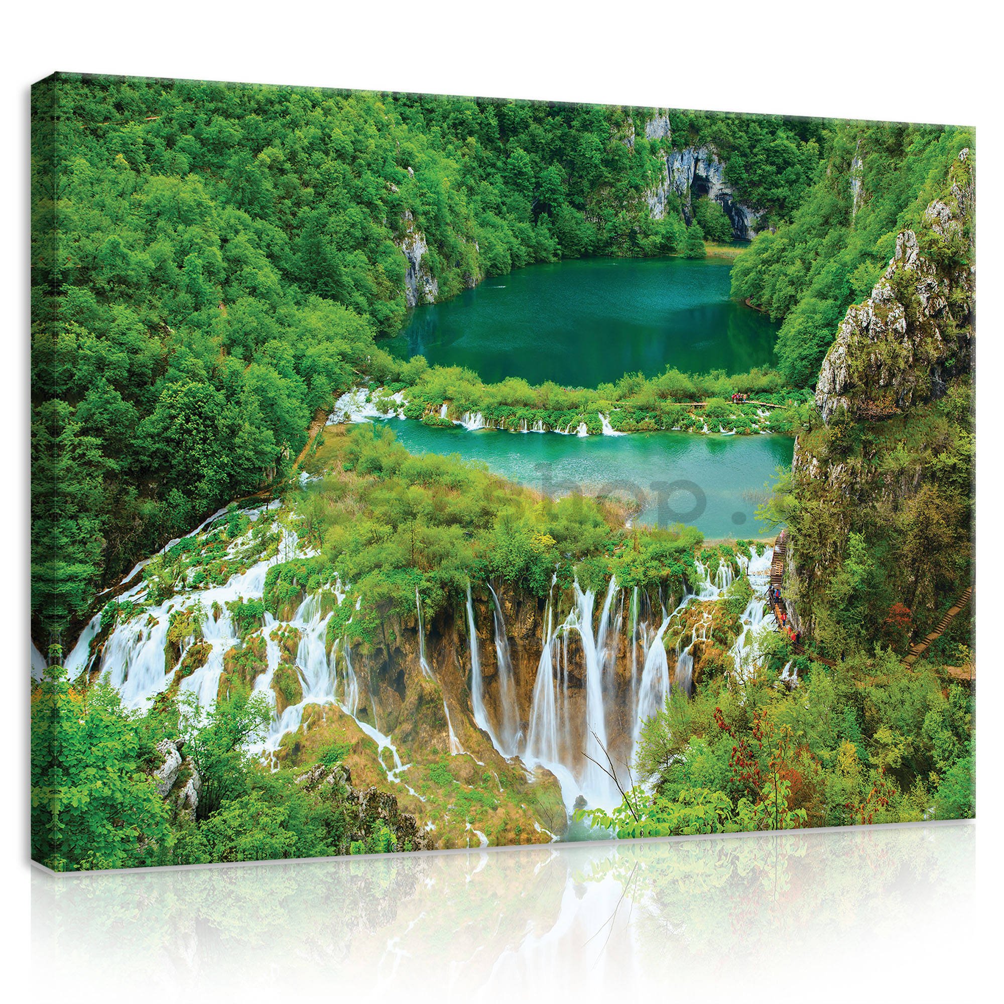 Obraz na plátně: Vodopády (3) - 75x100 cm