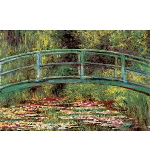 Fototapeta vliesová: Claude Monet, Jezírko s lekníny - 104x70,5cm
