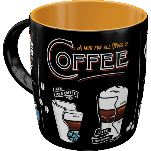 Hrnek - All Types of Coffee