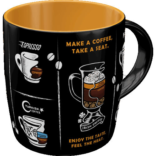 Hrnek - All Types of Coffee