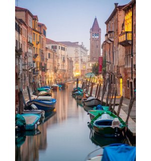 Fototapeta: Benátky (vodní kanál) - 184x254 cm