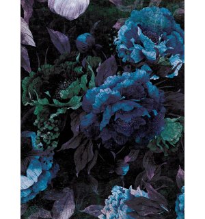 Fototapeta: Malovaná květinová kombinace (2) - 184x254 cm