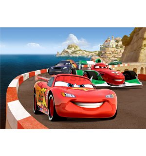 Fototapeta vliesová: Cars II (race) - 360x270 cm