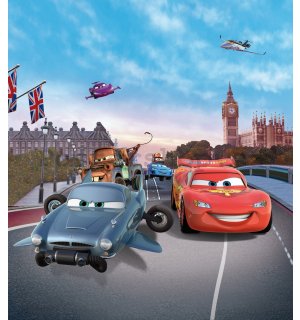 Fototapeta vliesová: Cars in London - 180x202 cm
