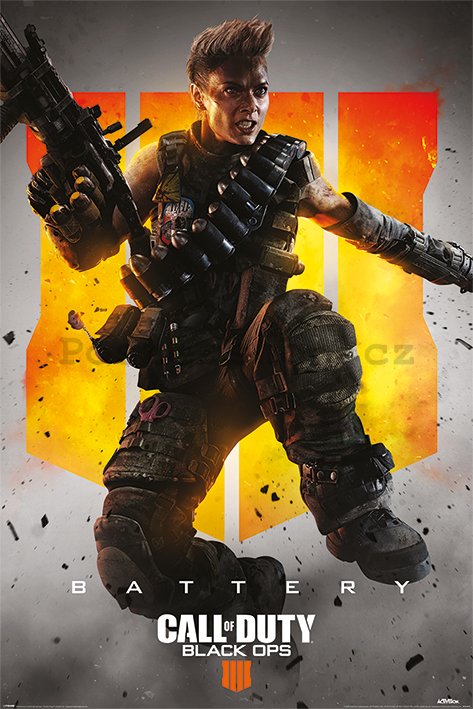 Plakát - Call of Duty: Black Ops 4 (Battery)