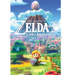 Plakát - The Legend Of Zelda (Links Awakening)