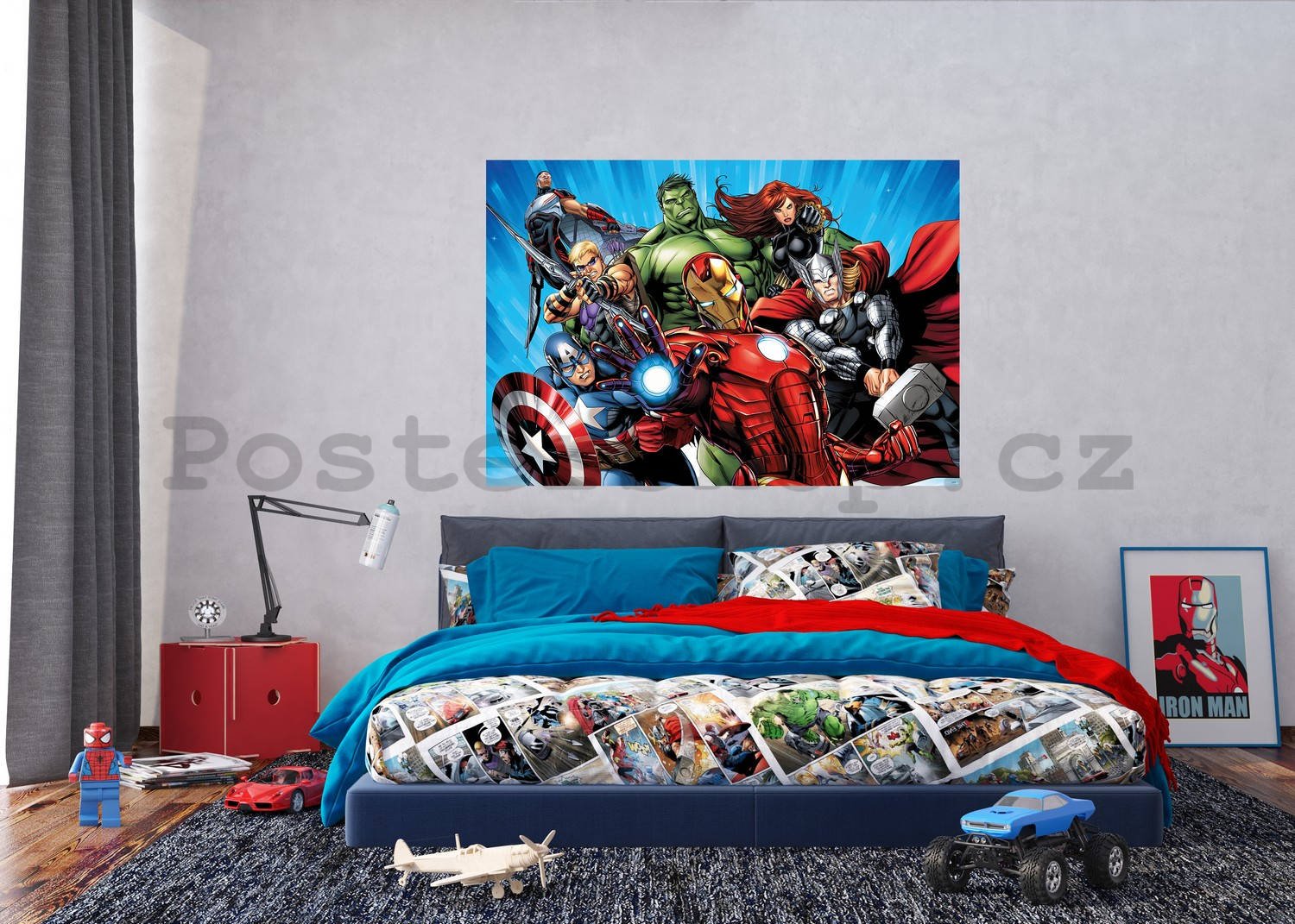 Fototapeta vliesová: Avengers (3) - 160x110 cm