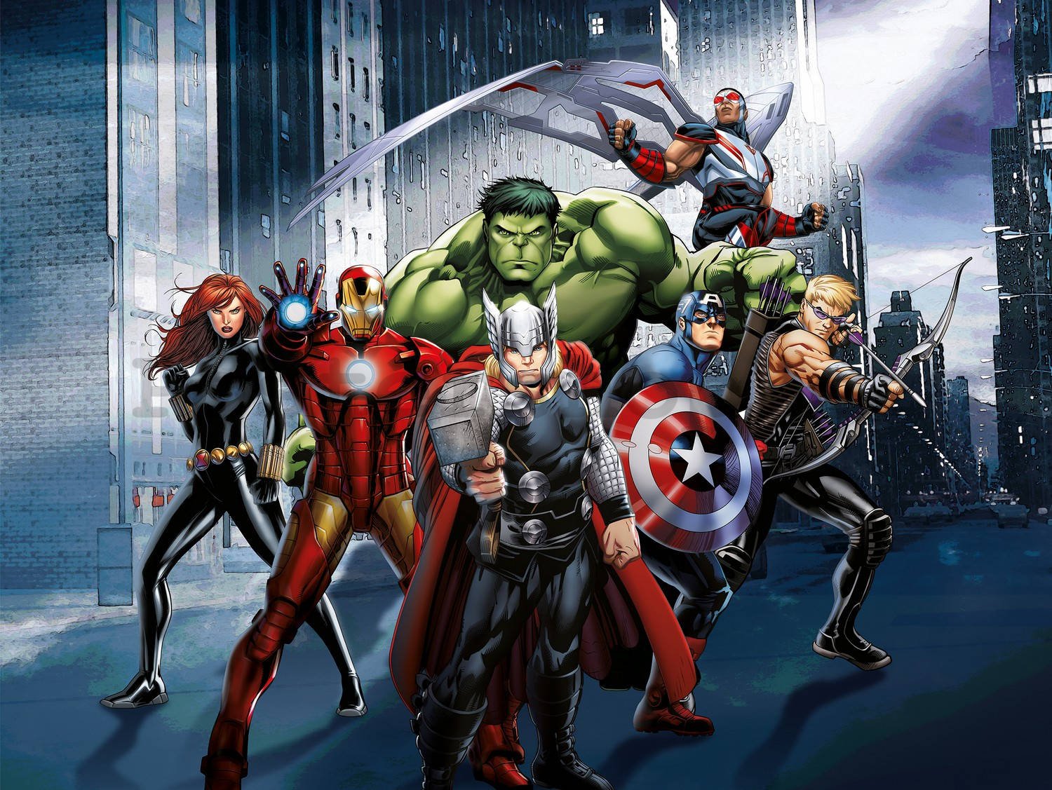 Fototapeta vliesová: Avengers (5) - 360x270 cm