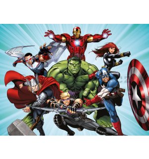 Fototapeta vliesová: Avengers (4) - 360x270 cm