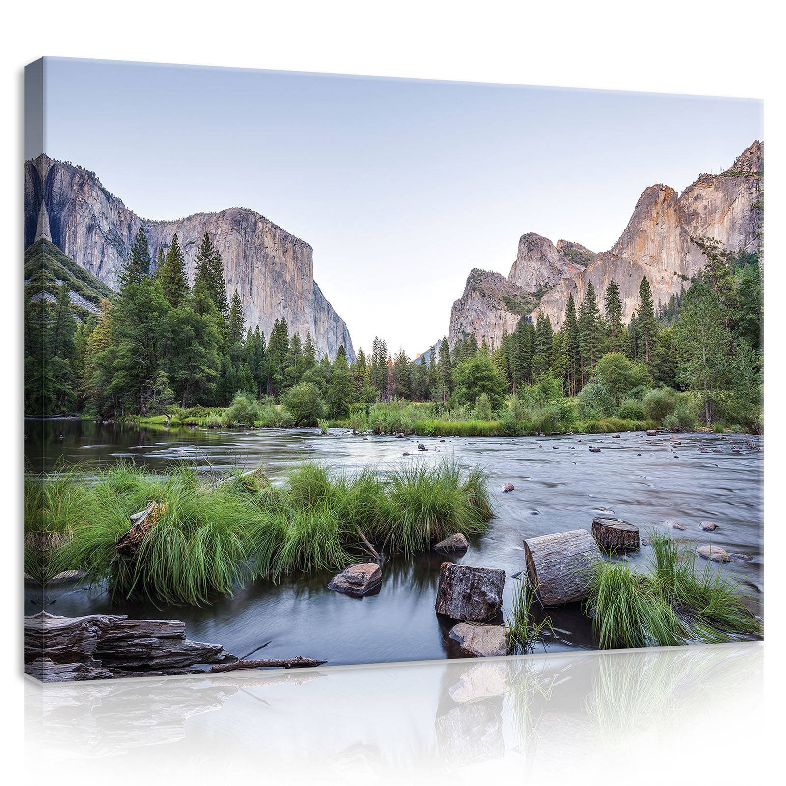Obraz na plátně: Yosemite Valley - 80x60 cm